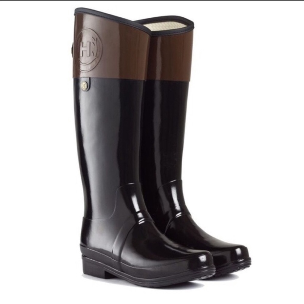 HUNTER | Two Tone Regent Carlyle Rainboots